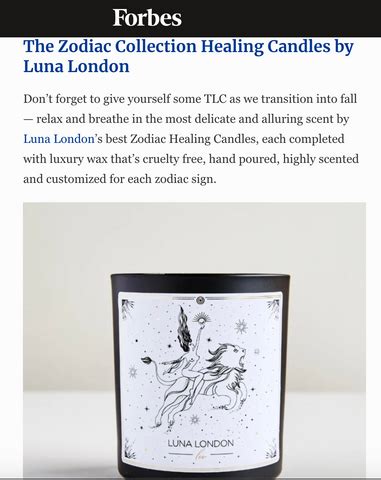 luna london|Zodiac, Crystal & Meditation Candles